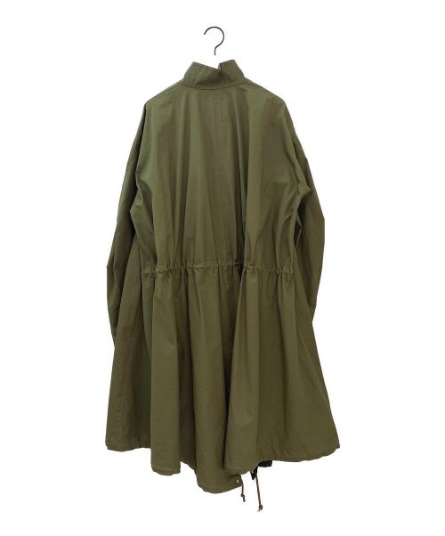 sacai（サカイ）sacai (サカイ) コットンナイロンオックスフォードコート カーキ サイズ:2の古着・服飾アイテム