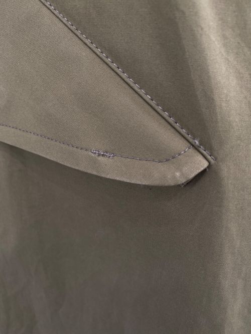 sacai（サカイ）sacai (サカイ) コットンナイロンオックスフォードコート カーキ サイズ:2の古着・服飾アイテム