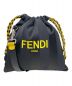 FENDI（フェンディ）の古着「スリムクラッチショルダーバッグ」｜ブラック×イエロー