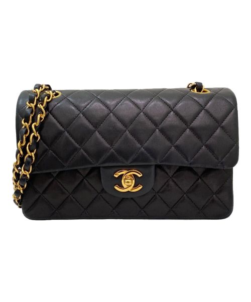 CHANEL（シャネル）CHANEL (シャネル) ダブルフラップマトラッセ23 ブラック サイズ:23の古着・服飾アイテム