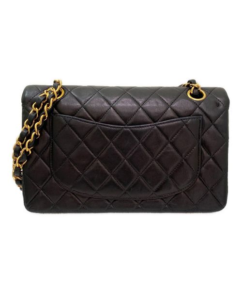 CHANEL（シャネル）CHANEL (シャネル) ダブルフラップマトラッセ23 ブラック サイズ:23の古着・服飾アイテム