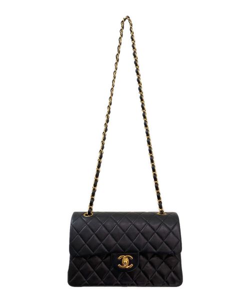 CHANEL（シャネル）CHANEL (シャネル) ダブルフラップマトラッセ23 ブラック サイズ:23の古着・服飾アイテム