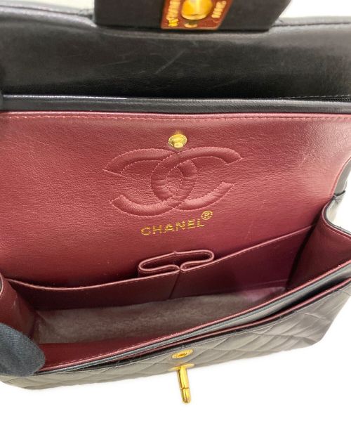 CHANEL（シャネル）CHANEL (シャネル) ダブルフラップマトラッセ23 ブラック サイズ:23の古着・服飾アイテム