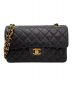 CHANEL（シャネル）の古着「ダブルフラップマトラッセ23」｜ブラック