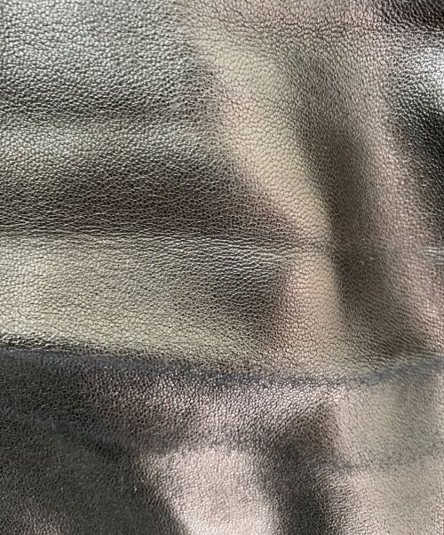 CHANEL（シャネル）CHANEL (シャネル) ココチャームチェーンギャザーショルダーバッグ ブラック×シルバー サイズ:-の古着・服飾アイテム