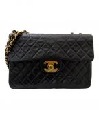 CHANELシャネル）の古着「デカマトラッセ」｜ブラック