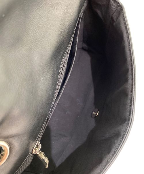CHANEL（シャネル）CHANEL (シャネル) ダブルチェーンショルダーバッグ ブラック サイズ:-の古着・服飾アイテム