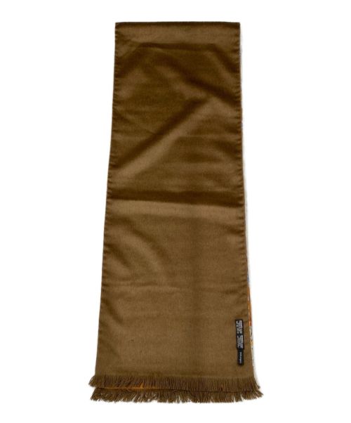 HERMES（エルメス）HERMES (エルメス) シルクアンゴラマフラー ブラウン サイズ:-の古着・服飾アイテム