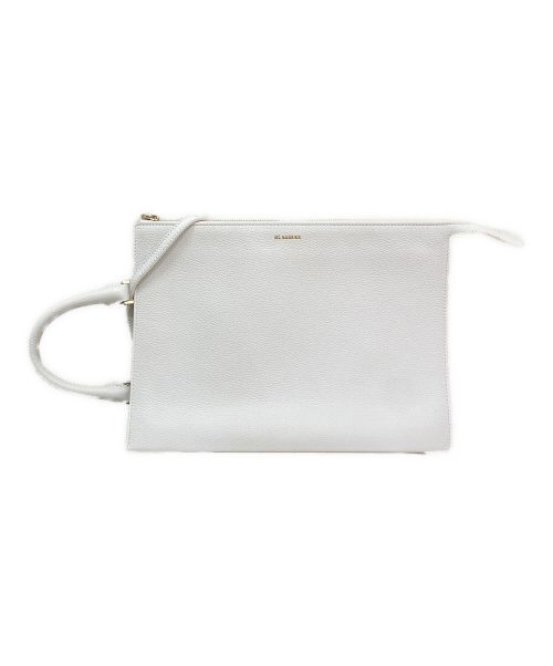 JIL SANDER（ジルサンダー）JIL SANDER (ジルサンダー) トゥーティー・バッグ ホワイトの古着・服飾アイテム