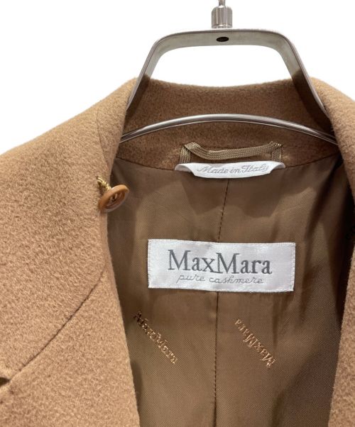 MaxMara（マックスマーラ）MaxMara (マックスマーラ) カシミヤロングコート キャメル サイズ:38の古着・服飾アイテム