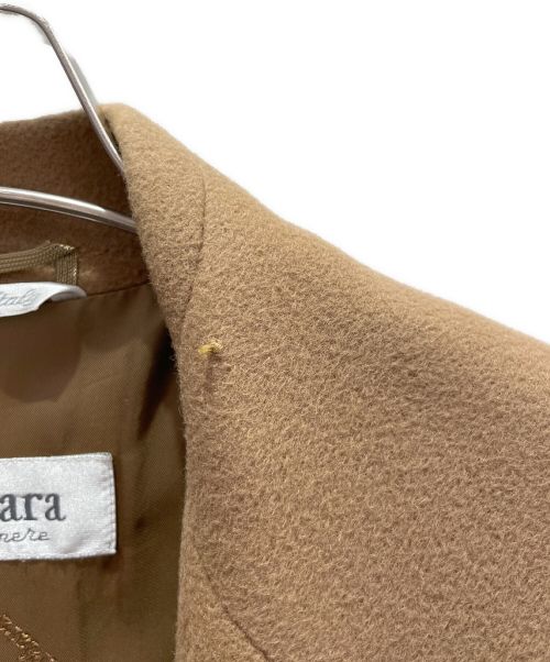 MaxMara（マックスマーラ）MaxMara (マックスマーラ) カシミヤロングコート キャメル サイズ:38の古着・服飾アイテム