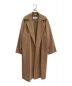 MaxMara（マックスマーラ）の古着「カシミヤロングコート」｜キャメル