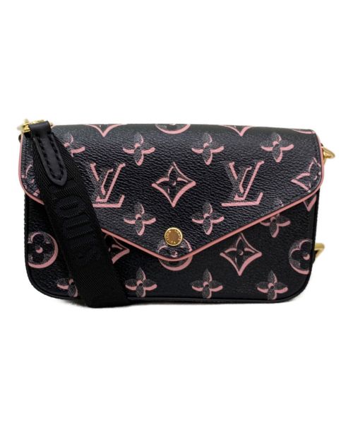 LOUIS VUITTON（ルイ ヴィトン）LOUIS VUITTON (ルイ ヴィトン) ミュルティ・ポシェット・フェリシー ブラックの古着・服飾アイテム