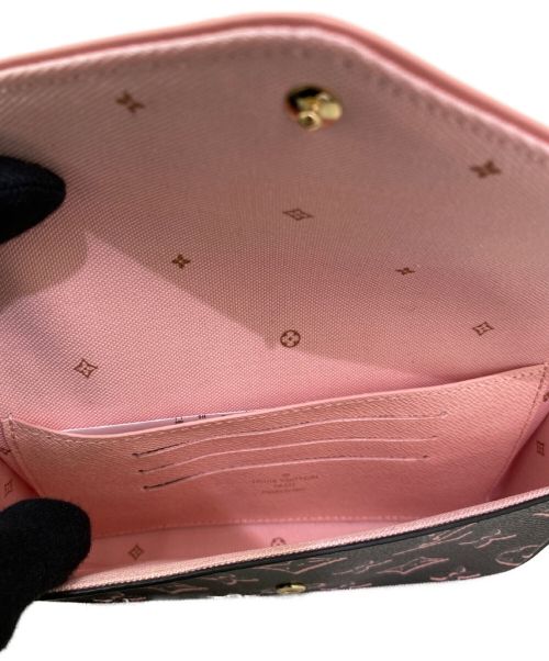 LOUIS VUITTON（ルイ ヴィトン）LOUIS VUITTON (ルイ ヴィトン) ミュルティ・ポシェット・フェリシー ブラックの古着・服飾アイテム