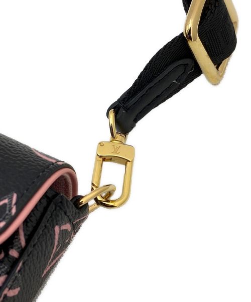 LOUIS VUITTON（ルイ ヴィトン）LOUIS VUITTON (ルイ ヴィトン) ミュルティ・ポシェット・フェリシー ブラックの古着・服飾アイテム