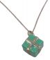 TIFFANY & Co. (ティファニー) ブルーボックスチャームネックレス スカイブルー：39800円