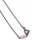 中古・古着 TIFFANY & Co. (ティファニー) ブルーボックスチャームネックレス スカイブルー：39800円