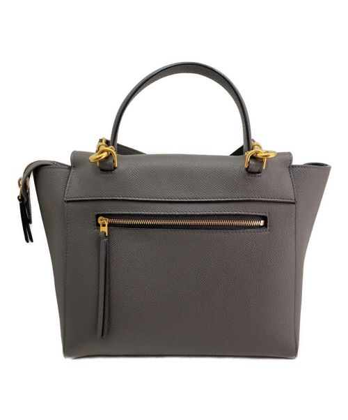 CELINE（セリーヌ）CELINE (セリーヌ) ベルトバッグ グレー サイズ:マイクロの古着・服飾アイテム
