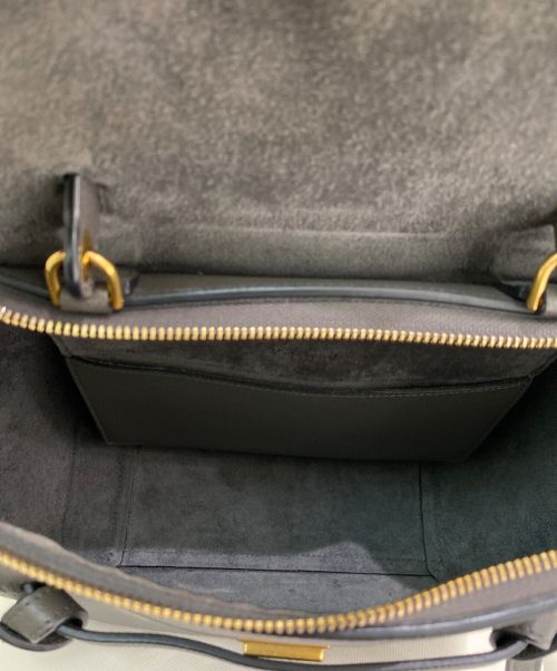 CELINE（セリーヌ）CELINE (セリーヌ) ベルトバッグ グレー サイズ:マイクロの古着・服飾アイテム