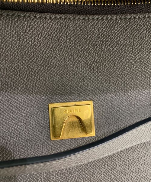 CELINE（セリーヌ）CELINE (セリーヌ) ベルトバッグ グレー サイズ:マイクロの古着・服飾アイテム