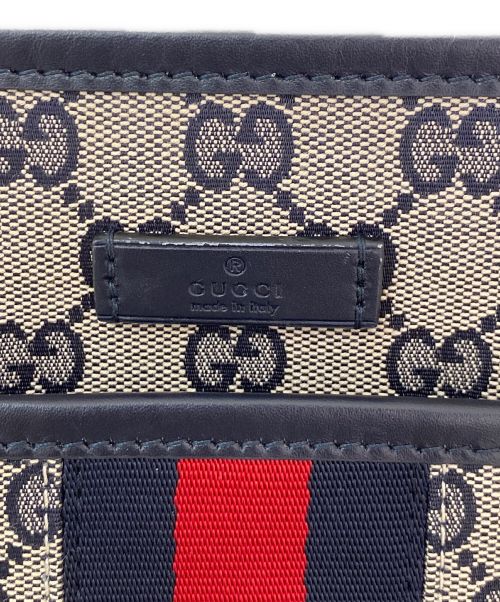 GUCCI（グッチ）GUCCI (グッチ) ショルダーバッグ ネイビー サイズ:-の古着・服飾アイテム