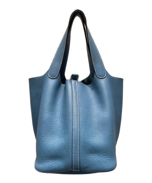 HERMES（エルメス）HERMES (エルメス) ピコタンMM ブルージーン サイズ:MMの古着・服飾アイテム