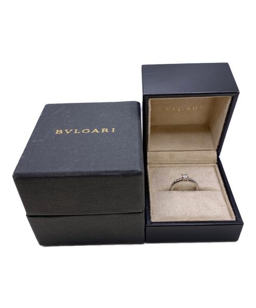 BVLGARI（ブルガリ）BVLGARI (ブルガリ) グリフソリテールダイヤモンドリング サイズ:9号の古着・服飾アイテム