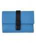 LOEWE（ロエベ）の古着「トライフォールドウォレット」｜スカイブルー