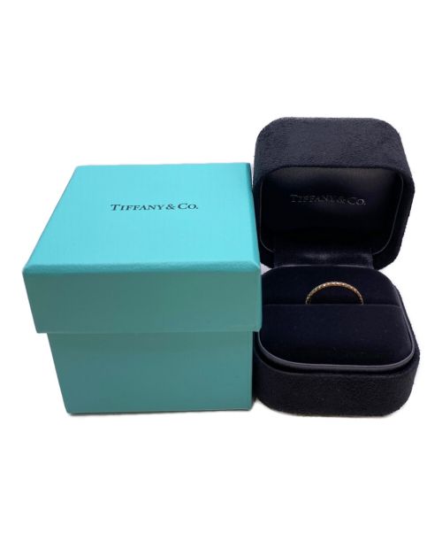 TIFFANY & Co.（ティファニー）TIFFANY & Co. (ティファニー) メトロ フルエタニティ リング ピンクゴールド サイズ:8の古着・服飾アイテム