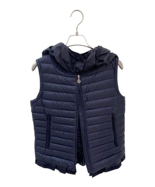 MONCLER（モンクレール）MONCLER (モンクレール) LUCILA GILET ダウンベスト ネイビーの古着・服飾アイテム