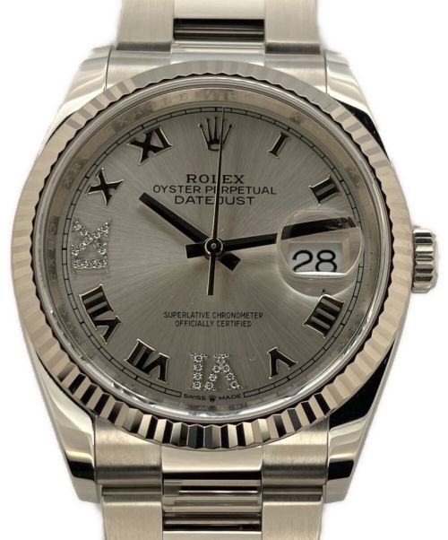ROLEX（ロレックス）ROLEX (ロレックス) デイトジャスト オイスターパーペチュアル VI・IXダイヤ サイズ:36の古着・服飾アイテム