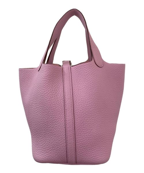 HERMES（エルメス）HERMES (エルメス) ピコタンロックPM ピンク サイズ:PM 未使用品の古着・服飾アイテム