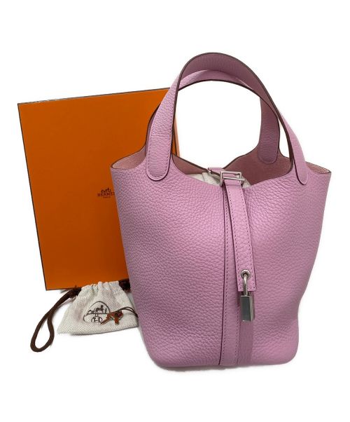 HERMES（エルメス）HERMES (エルメス) ピコタンロックPM ピンク サイズ:PM 未使用品の古着・服飾アイテム