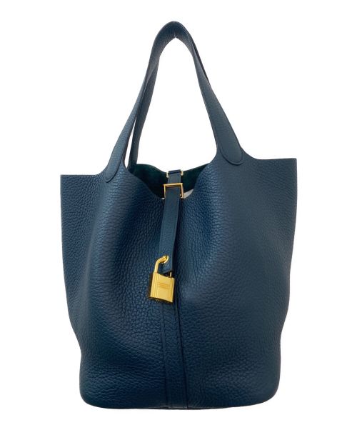 HERMES（エルメス）HERMES (エルメス) ピコタンロックMM ヴェールシプレス/ダークグリーン サイズ:MMの古着・服飾アイテム