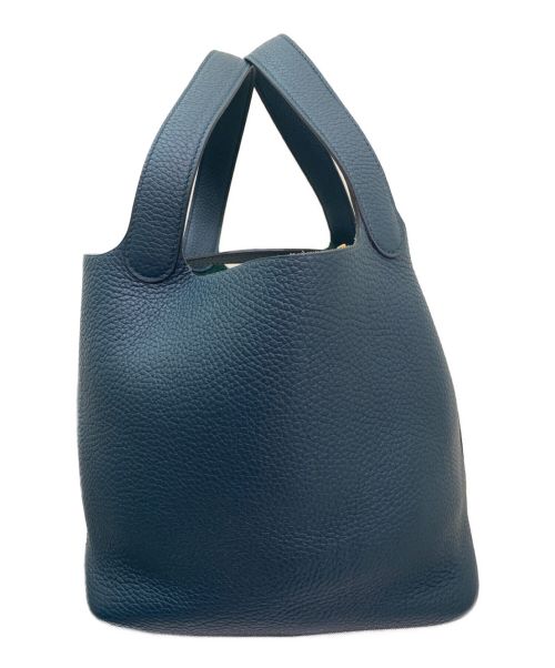 HERMES（エルメス）HERMES (エルメス) ピコタンロックMM ヴェールシプレス/ダークグリーン サイズ:MMの古着・服飾アイテム