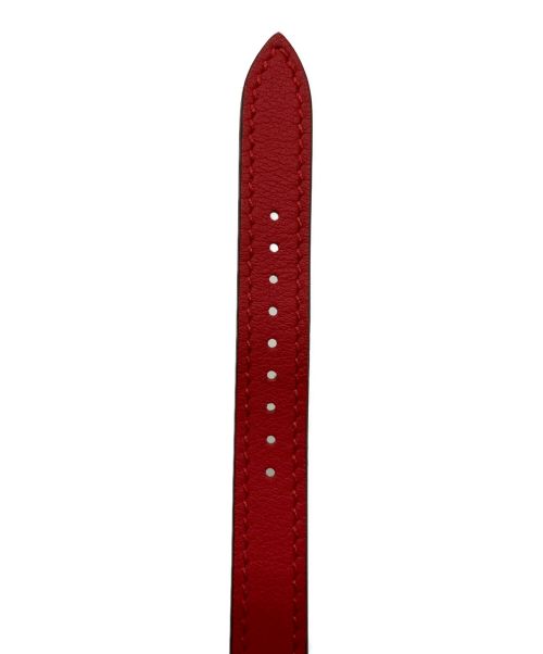 HERMES（エルメス）HERMES (エルメス) Apple watch用レザーバンド レッドの古着・服飾アイテム