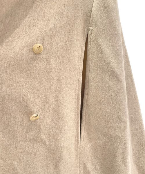 MaxMara（マックスマーラ）MaxMara (マックスマーラ) カシミヤケープコート ベージュ サイズ:SMの古着・服飾アイテム