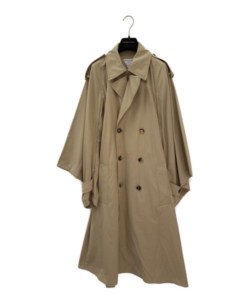 BOTTEGA VENETA（ボッテガベネタ）BOTTEGA VENETA (ボッテガベネタ) デザイントレンチコート ベージュ サイズ:38の古着・服飾アイテム