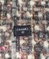 中古・古着 CHANEL (シャネル) リバーシブルカシミヤショール グレー サイズ:-：118000円