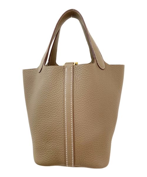 HERMES（エルメス）HERMES (エルメス) ピコタンロックPM エトゥープ サイズ:PM 未使用品の古着・服飾アイテム