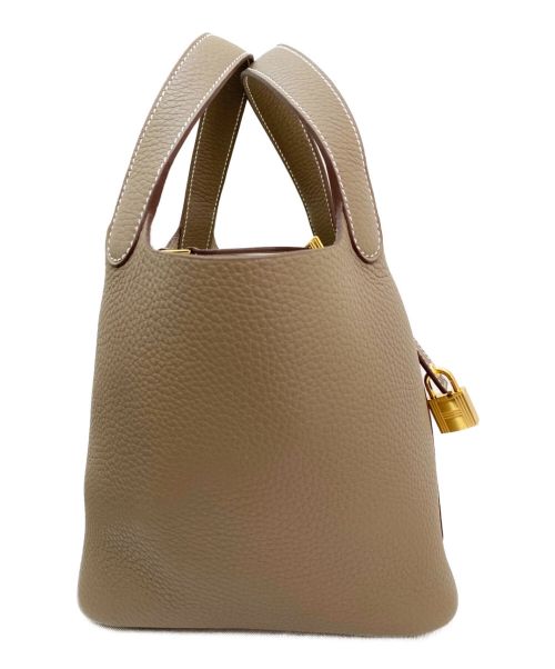 HERMES（エルメス）HERMES (エルメス) ピコタンロックPM エトゥープ サイズ:PM 未使用品の古着・服飾アイテム