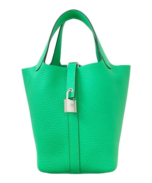 HERMES（エルメス）HERMES (エルメス) ピコタンロックPM VERT COMICS サイズ:PM 未使用品の古着・服飾アイテム