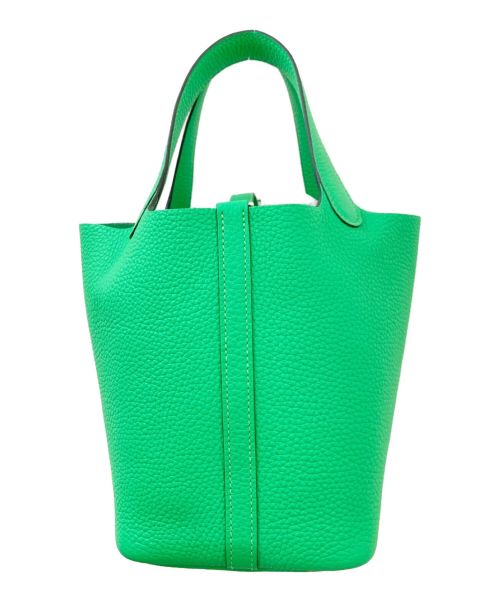 HERMES（エルメス）HERMES (エルメス) ピコタンロックPM VERT COMICS サイズ:PM 未使用品の古着・服飾アイテム