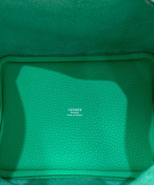 HERMES（エルメス）HERMES (エルメス) ピコタンロックPM VERT COMICS サイズ:PM 未使用品の古着・服飾アイテム