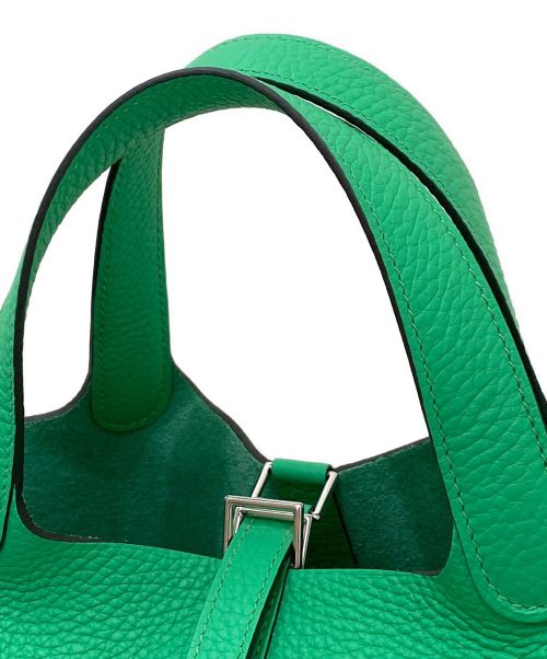 HERMES（エルメス）HERMES (エルメス) ピコタンロックPM VERT COMICS サイズ:PM 未使用品の古着・服飾アイテム