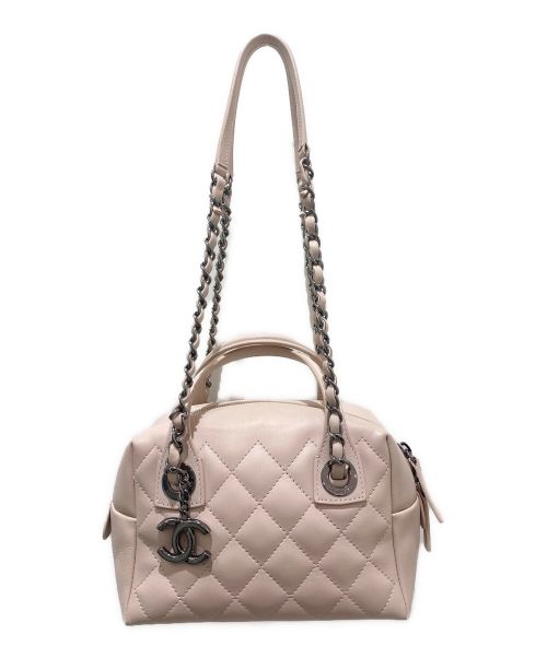 CHANEL（シャネル）CHANEL (シャネル) 2wayハンドバッグ ピンクの古着・服飾アイテム