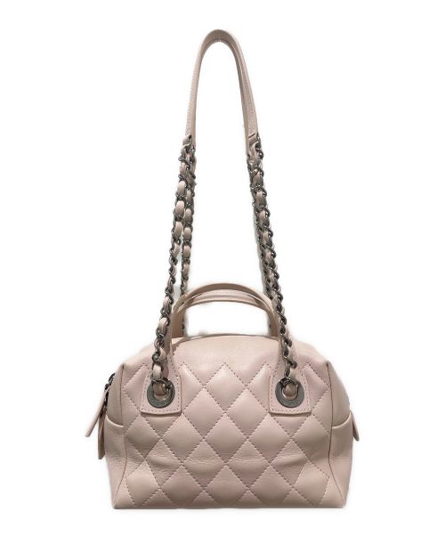 CHANEL（シャネル）CHANEL (シャネル) 2wayハンドバッグ ピンクの古着・服飾アイテム