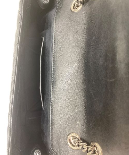 Saint Laurent Paris（サンローランパリ）Saint Laurent Paris (サンローランパリ) スモールサッチェルチェーンショルダーバッグ ブラックの古着・服飾アイテム