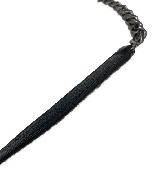 Saint Laurent Paris（サンローランパリ）Saint Laurent Paris (サンローランパリ) スモールサッチェルチェーンショルダーバッグ ブラックの古着・服飾アイテム