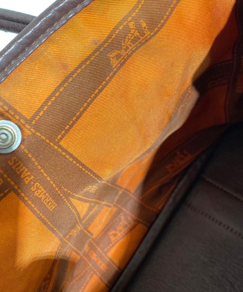 HERMES（エルメス）HERMES (エルメス) ガーデンパーティTPM ブラウン サイズ:TPMの古着・服飾アイテム